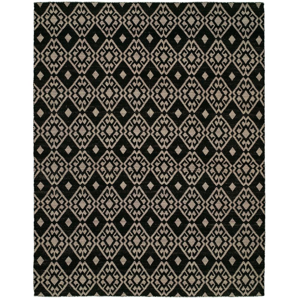 Kalaty Endura Black Lilac 2 Ft X 3 Reversible Area Rug En 911 Endura Black Lilac 2 Ft X 3 Reversible Area Rug