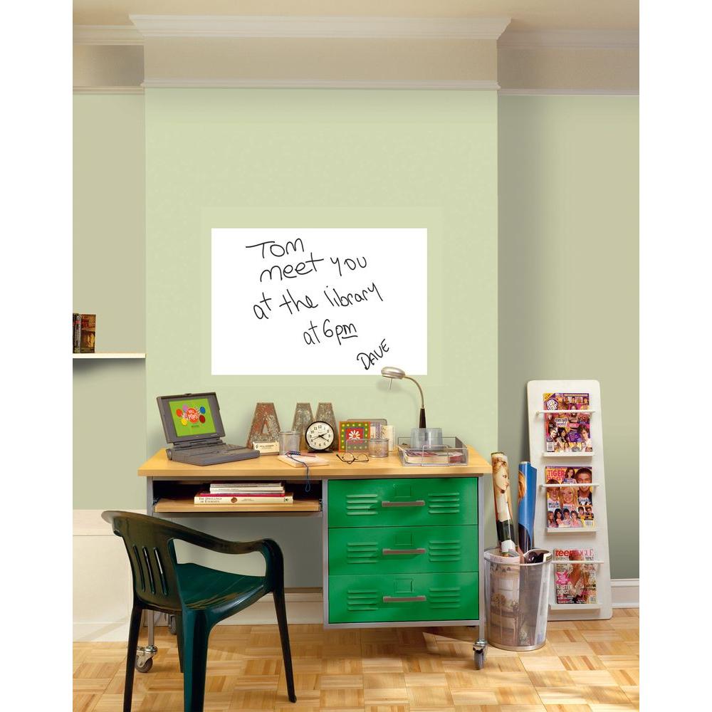 36 In X 24 In Dry Erase Whiteboard Wall Decal