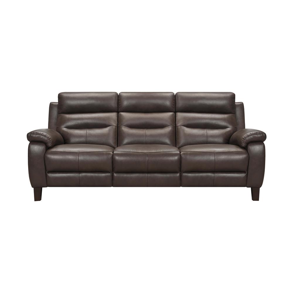 Leather Sofas Living Room Furniture The Home Depot - Seth Genuine Leather Power Reclining Sofa Leather Sofas Living Room Furniture The Home Depot - Seth Genuine Leather Power Reclining Sofa