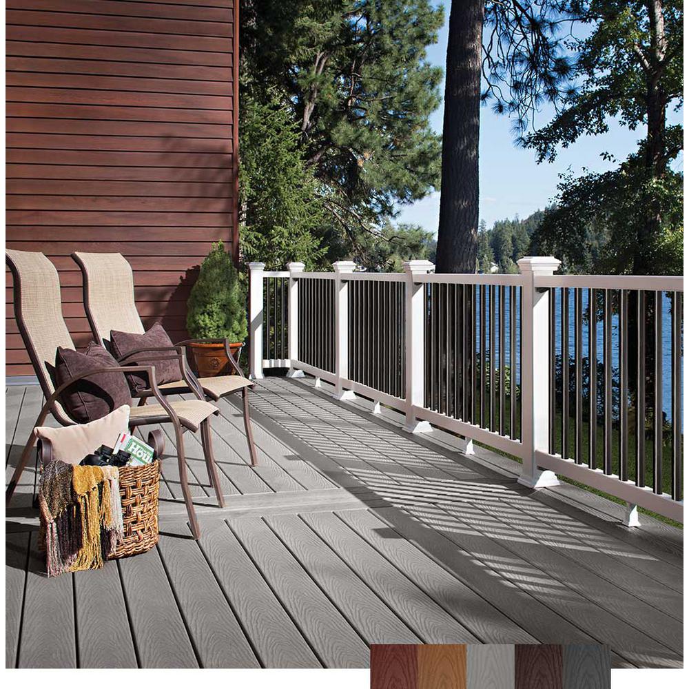Trex Deck Boards Decking The Home Depot Select Composite Decking Board