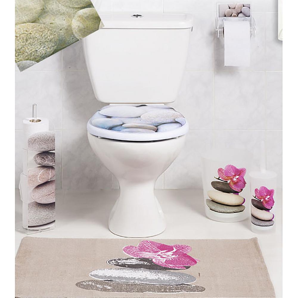YOHOM Vacuum Suction Cup Bathroom Toilet Tissue Paper Roll Holder and Dispenser