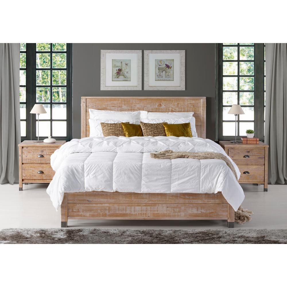 Camaflexi Baja Barnwood Full Size Panel Headboard