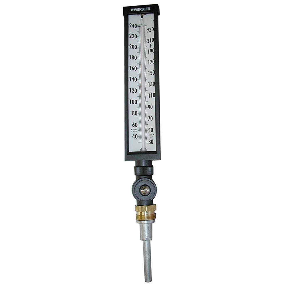 JONES STEPHENS Weksler Industrial MultiAngle Thermometer Hot Water (30