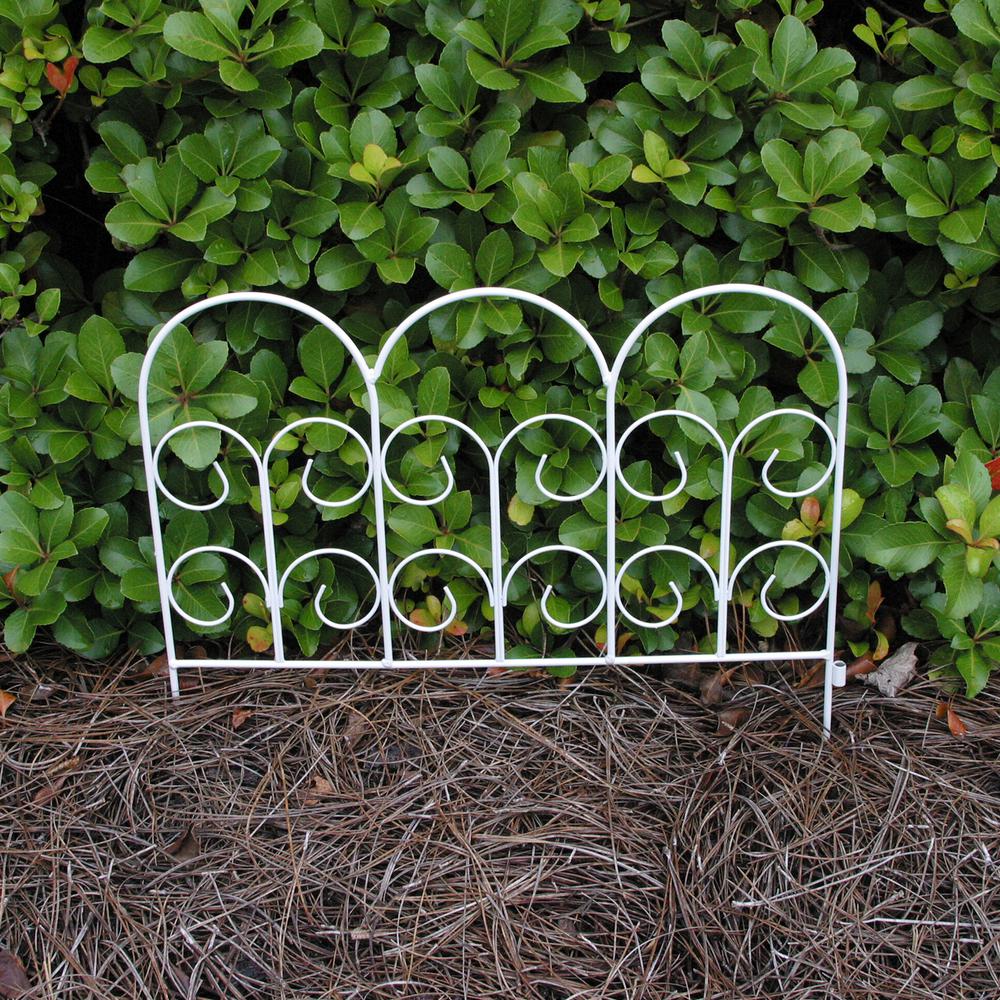 Iron Garden Fence Home Depot - Garden Design Ideas