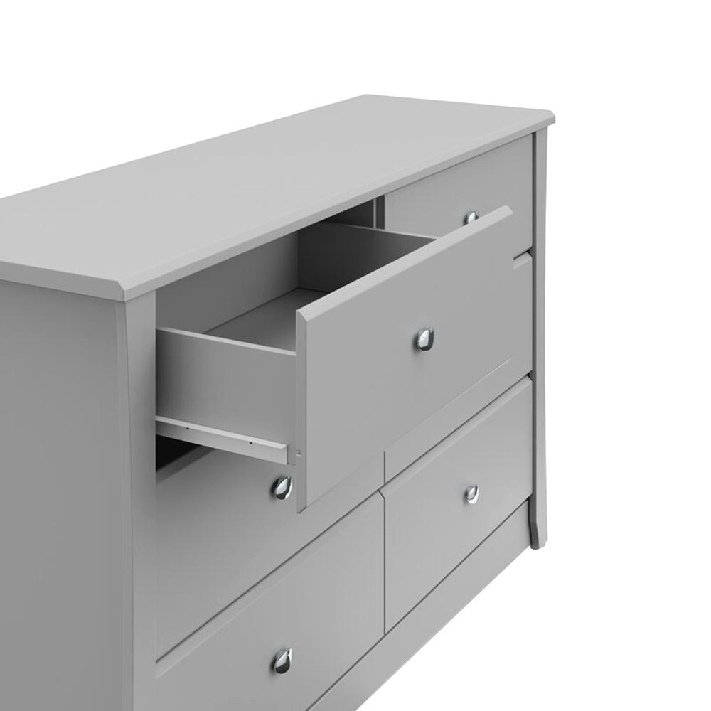 storkcraft grey dresser