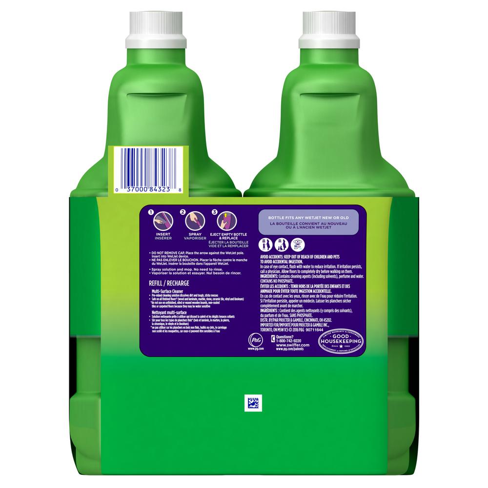 2 Bottles /&32 Refill Pads Swiffer