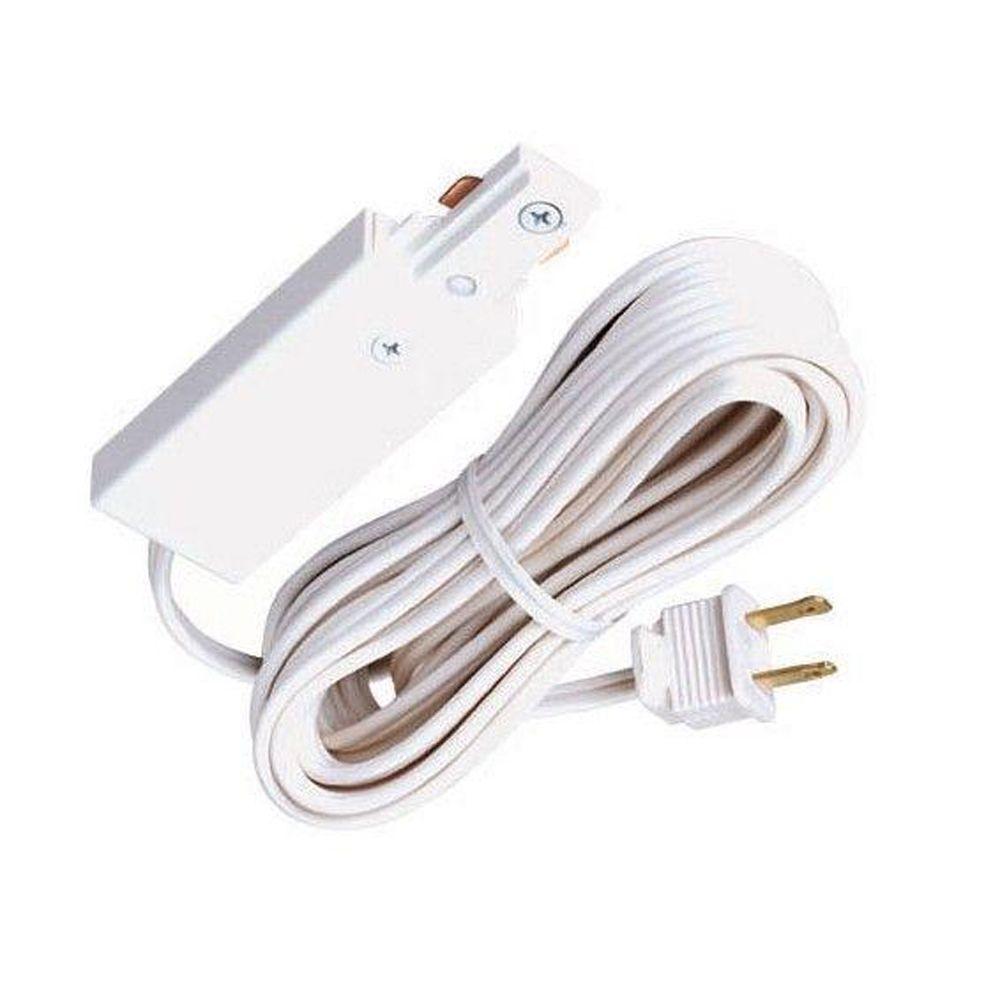 Juno Trac Lites White Cord And Plug Connector Juno Trac Lites White Cord And Plug Connector