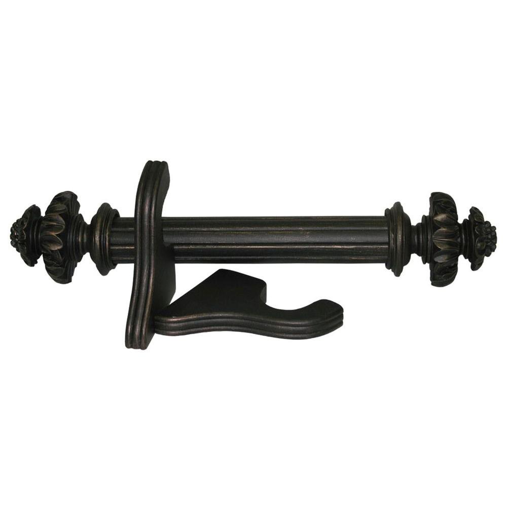 Wood Curtain Rods Window Treatments The Home Depot