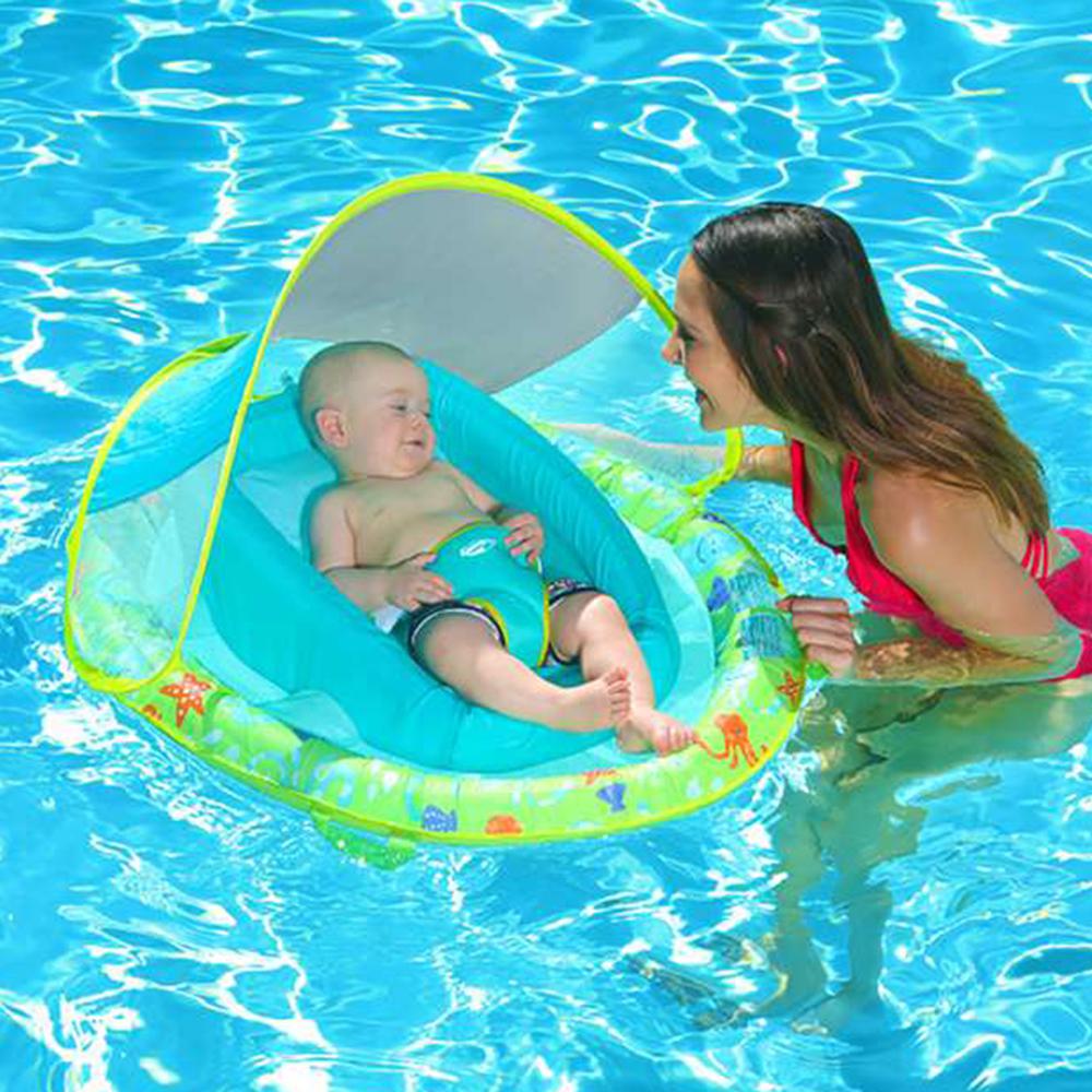 infant water floats with canopy
