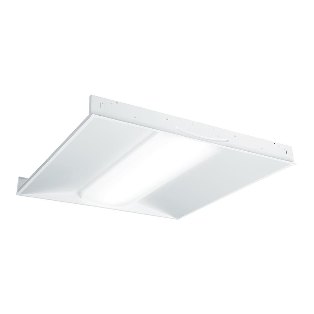 4000K Metalux LRL22324U x 2 ft Dimmable LED Troffer White Integrated Architectural 3200 Lumens