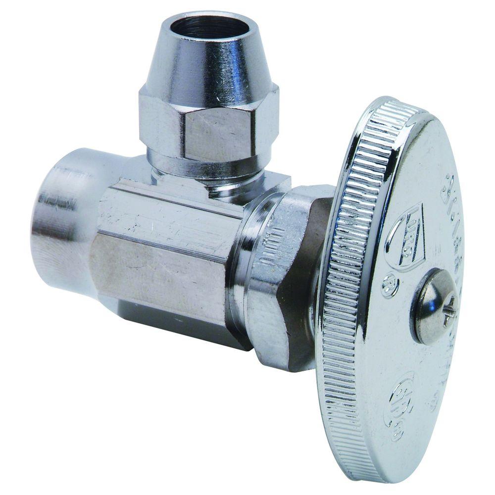 BrassCraft 1/2 in. Nominal Sweat Inlet x 3/8 in. O.D. Flare Outlet