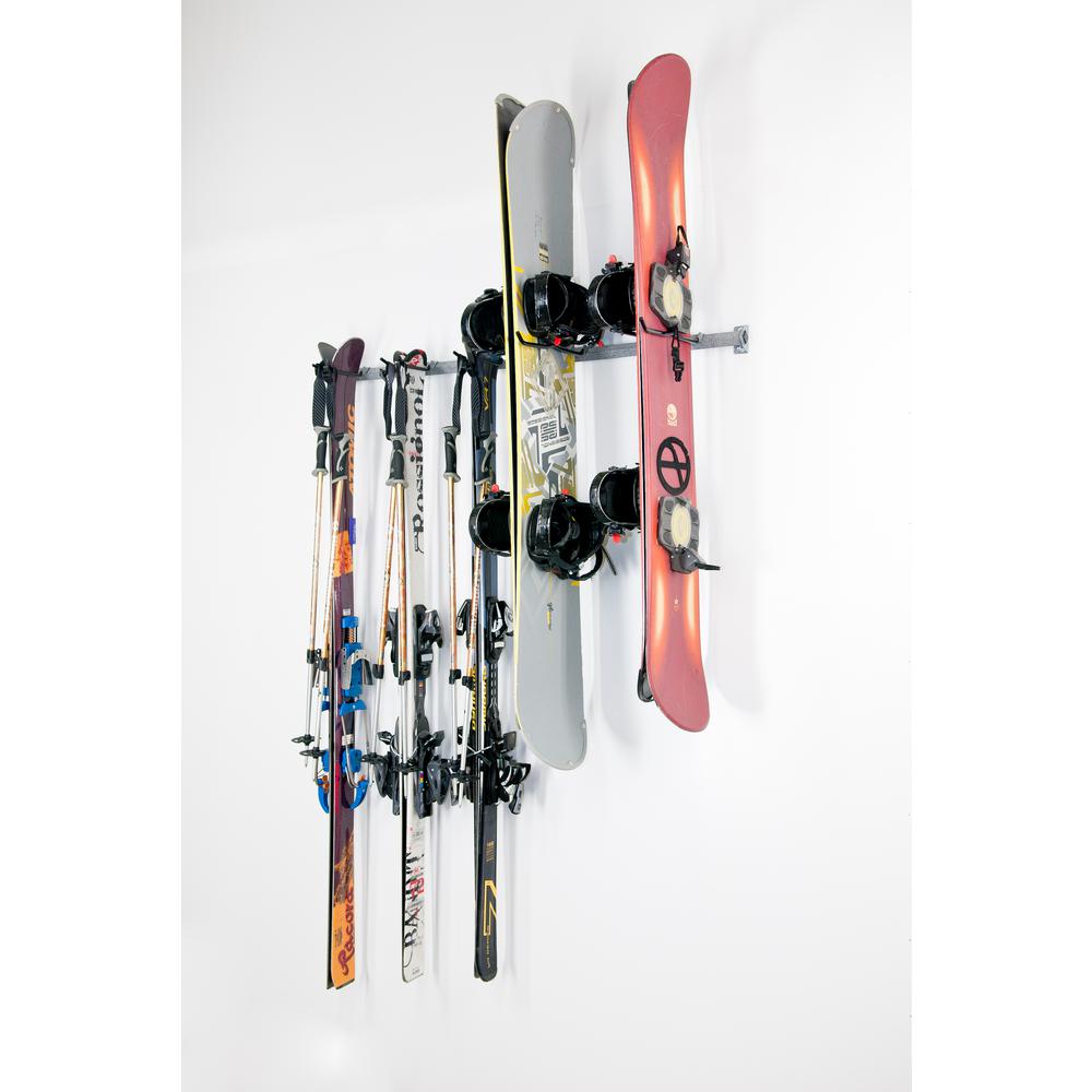 Monkey Bars 7 Ski And Snowboard Rack 03007 The Home Depot - Diy Wall Mount Snowboard Rack Monkey Bars 7 Ski And Snowboard Rack 03007 The Home Depot - Diy Wall Mount Snowboard Rack