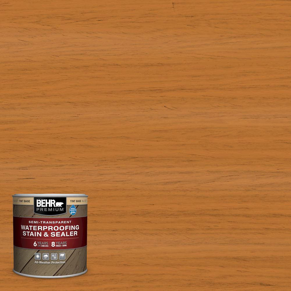 BEHR Premium 8 oz. ST140 Bright Tamra SemiTransparent