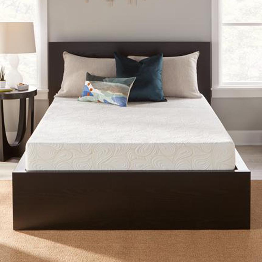 Beautyrest 7in Medium Gel Memory Foam Tight Top Queen Mattress 700753693 1050 The Home Depot 2832