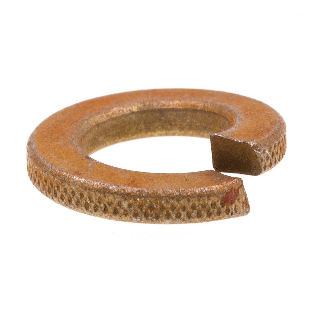 PrimeLine 3/8 in. Grade 8 Yellow Zinc Plated Steel Medium Split Lock