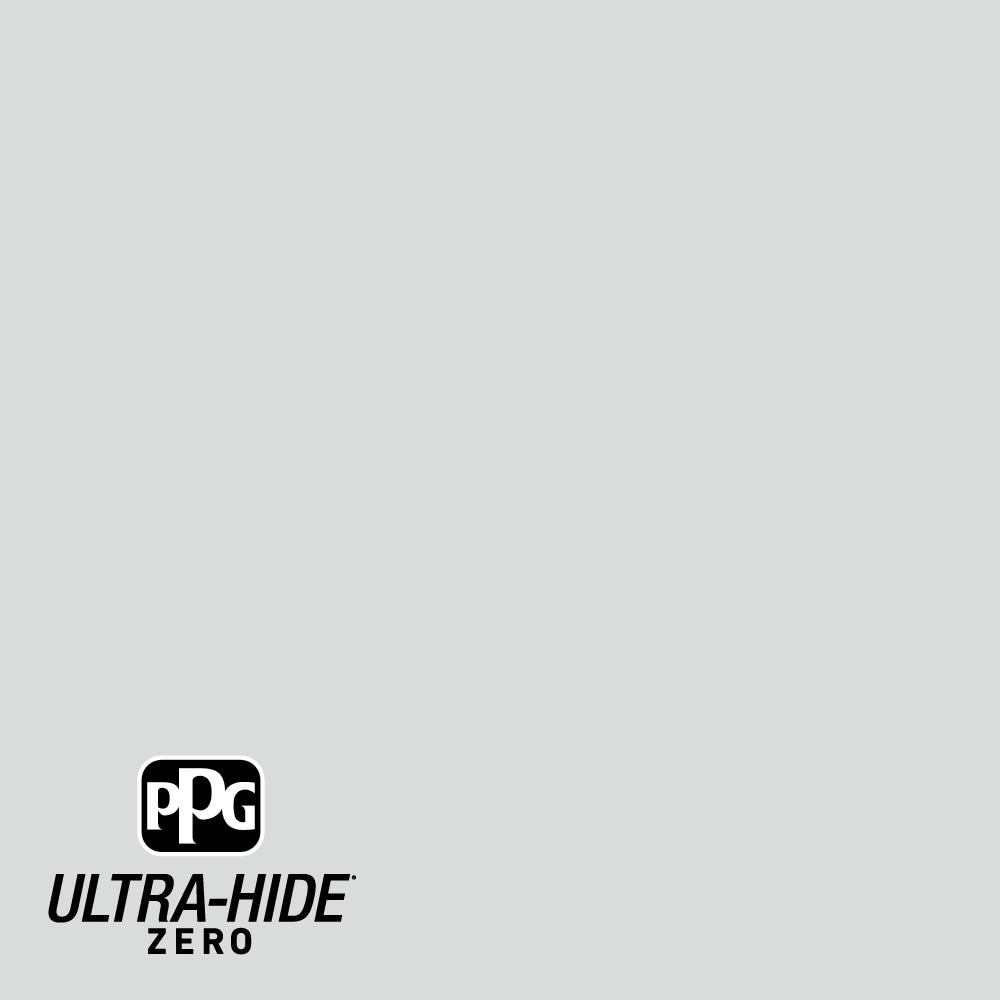 Ppg Ultra Hide Zero 1 Gal Ppg1001 3 Thin Ice Flat Interior Paint Ppg1001 3z 01f The Home Depot