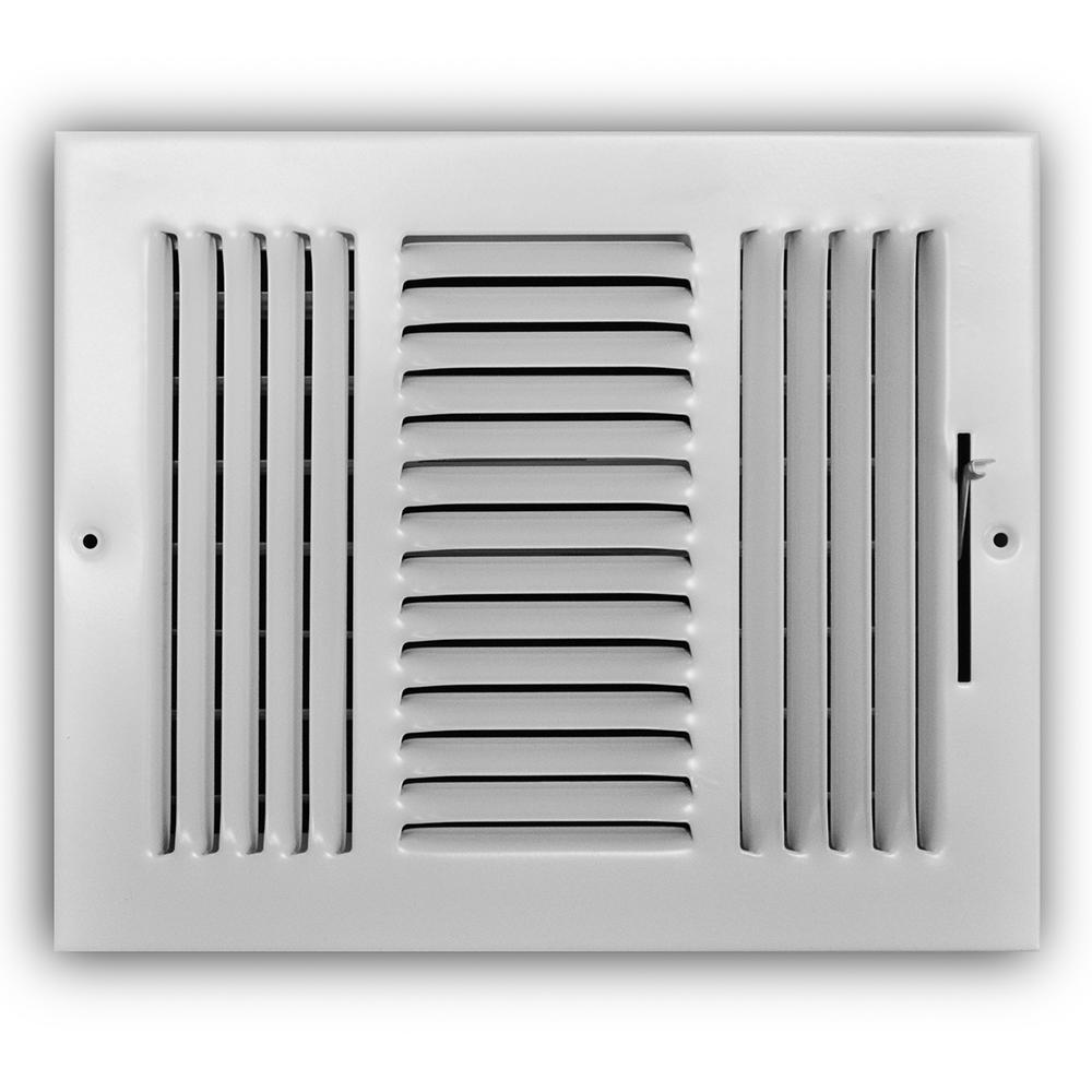 Everbilt 10 In X 8 In 3 Way Wall Ceiling Register