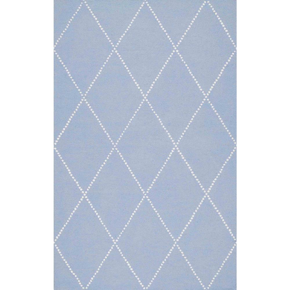 Elvia Baby Blue 9 Ft X 12 Area Rug