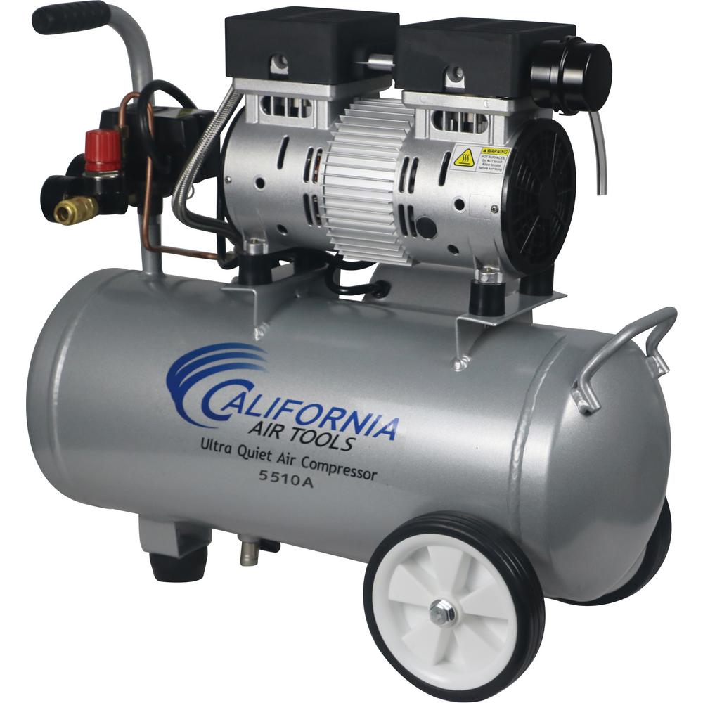California Air Tools 5 Gal Aluminum Portable Electric California Air Tools 5 Gal Aluminum