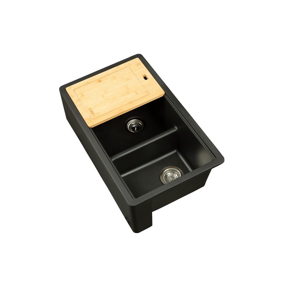 Empire Industries Titan Farmhouse Granite Composite Kitchen Sink 33 in