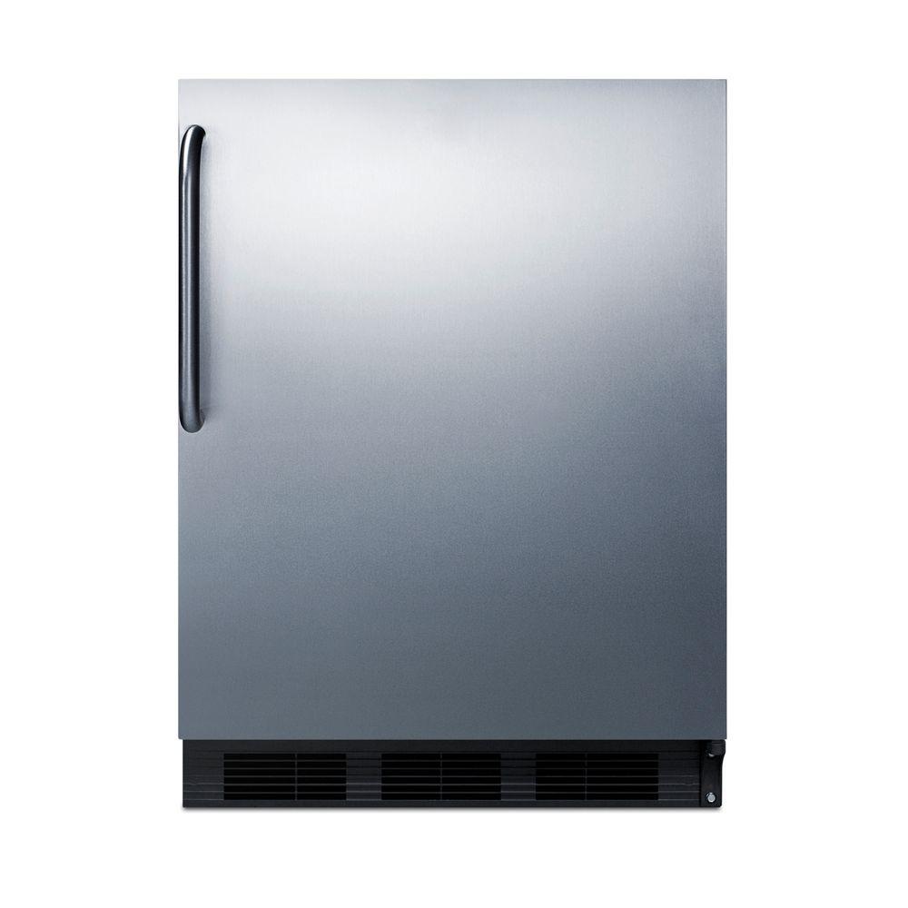 Summit Appliance 5 1 Cu Ft Mini Fridge In Stainless Steel