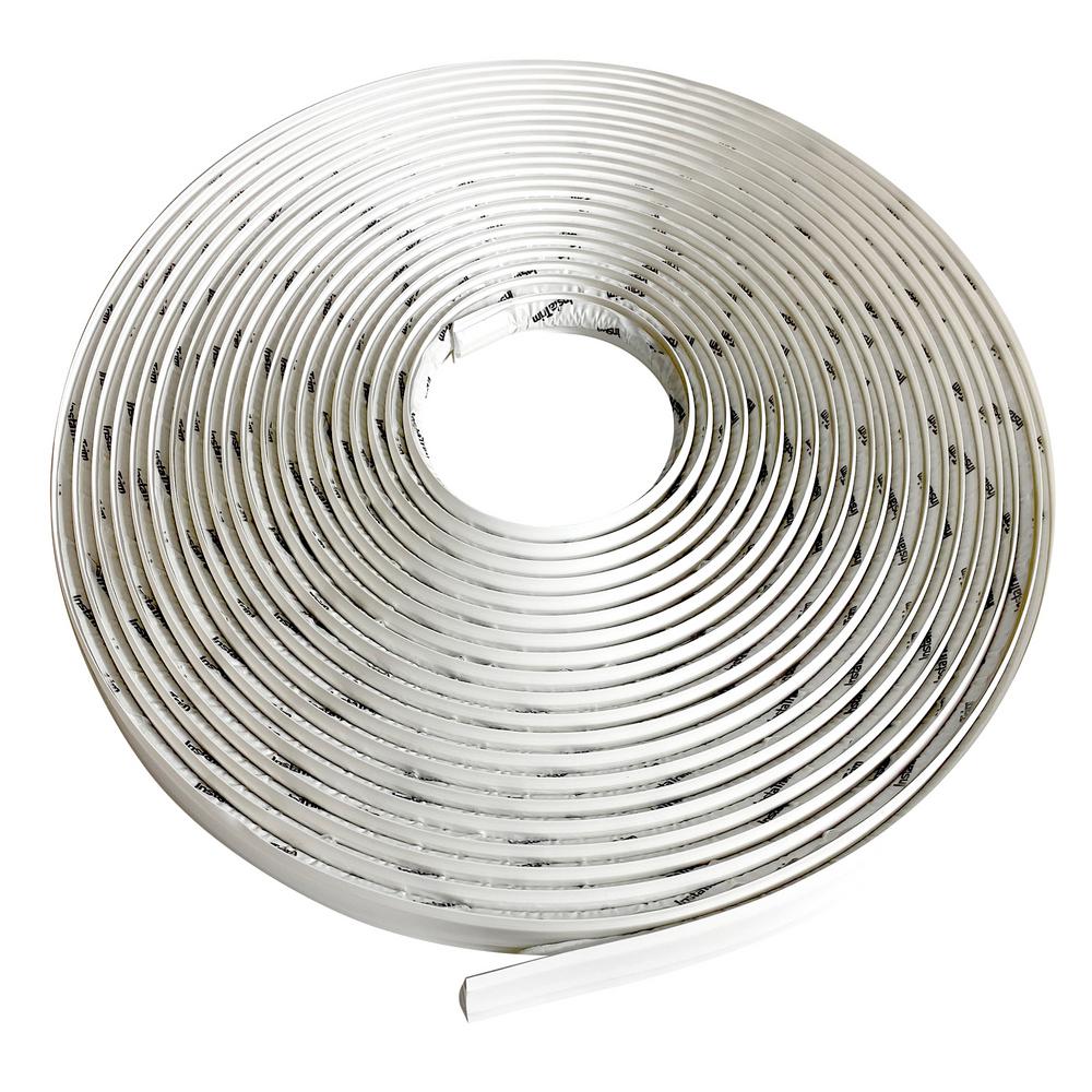 Instatrim 3 4 In X 1 2 600 White Pvc Inside Corner Self Adhesive Flexible Trim Moulding It75wht50 The Home Depot - Wall Corner Trim Home Depot Instatrim 3 4 In X 1 2 600 White Pvc Inside Corner Self Adhesive Flexible Trim Moulding It75wht50 The Home Depot - Wall Corner Trim Home Depot