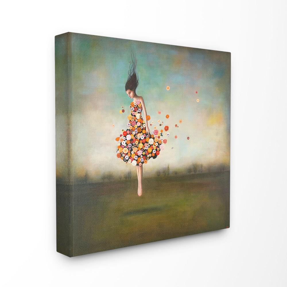 The Stupell Home Decor Collection 30 In X 30 In Surreal Dress