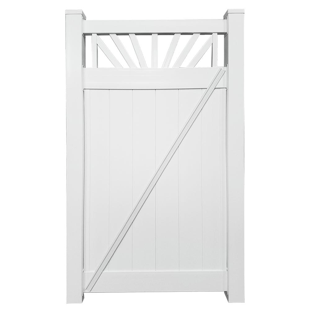 6ft baby gate with door