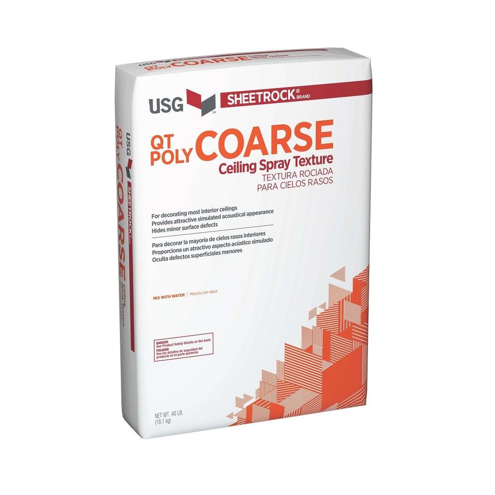 Sheetrock Brand 40 Lb Qt Co Poly Ceiling Spray Texture Bag Qt Co Poly Ceiling Spray Texture Bag