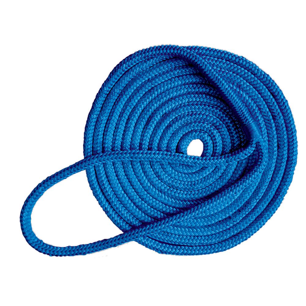 thick blue rope