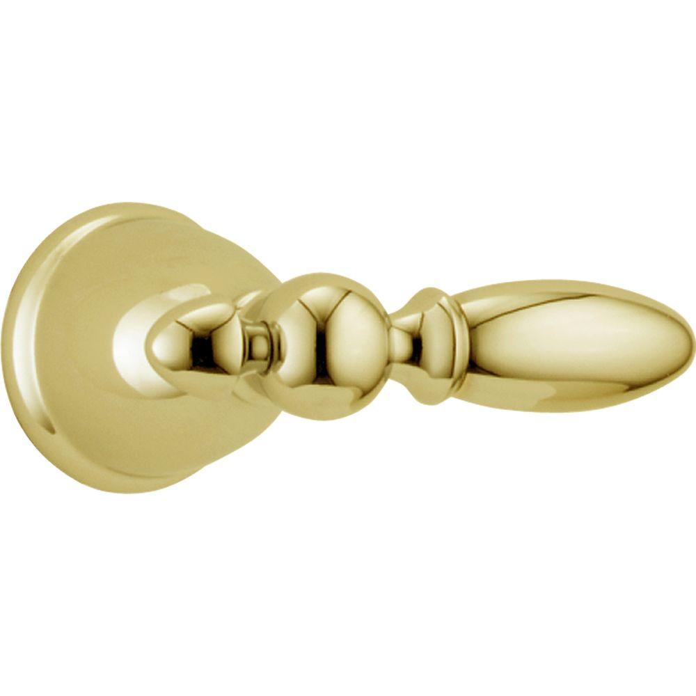 Delta Victorian Lever Handle in Polished Brass for 13/14 Series Shower FaucetsH716PB The Home