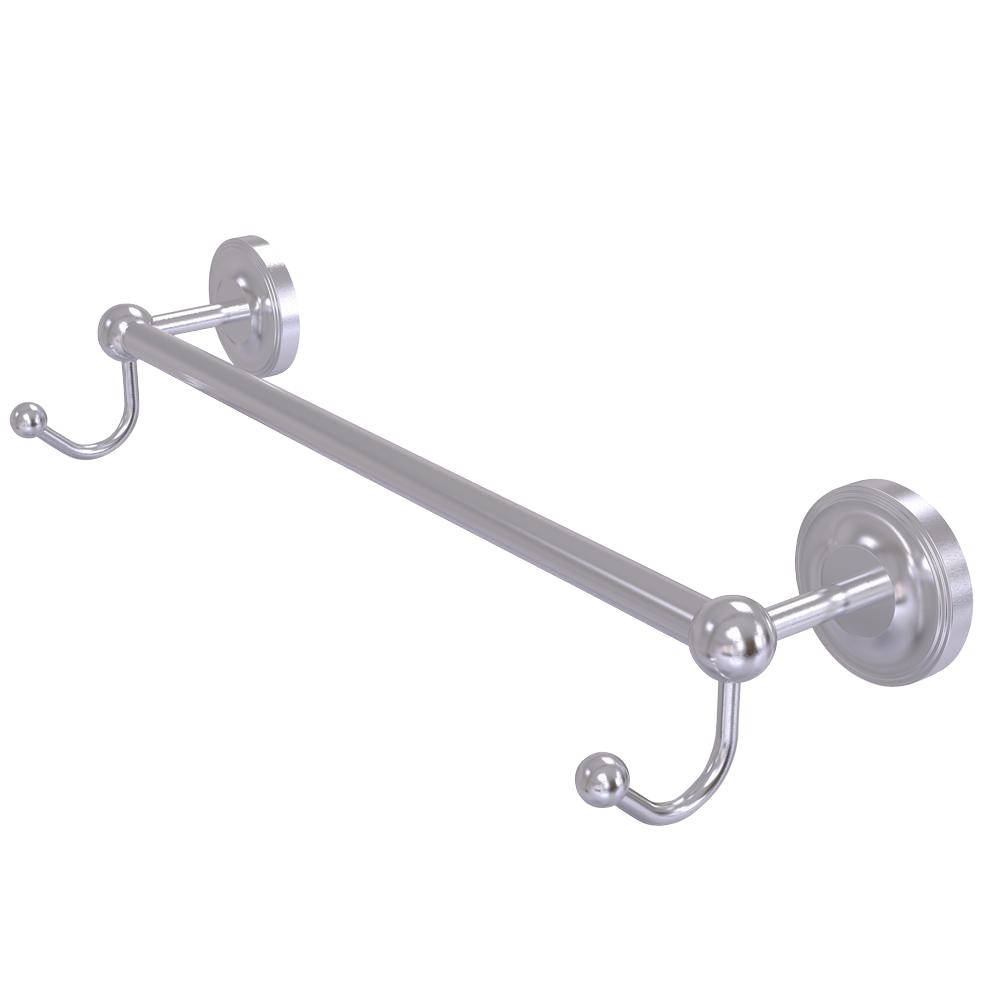 Allied Brass Shadwell Collection 24 in. Towel Bar with Integrated Hooks ...