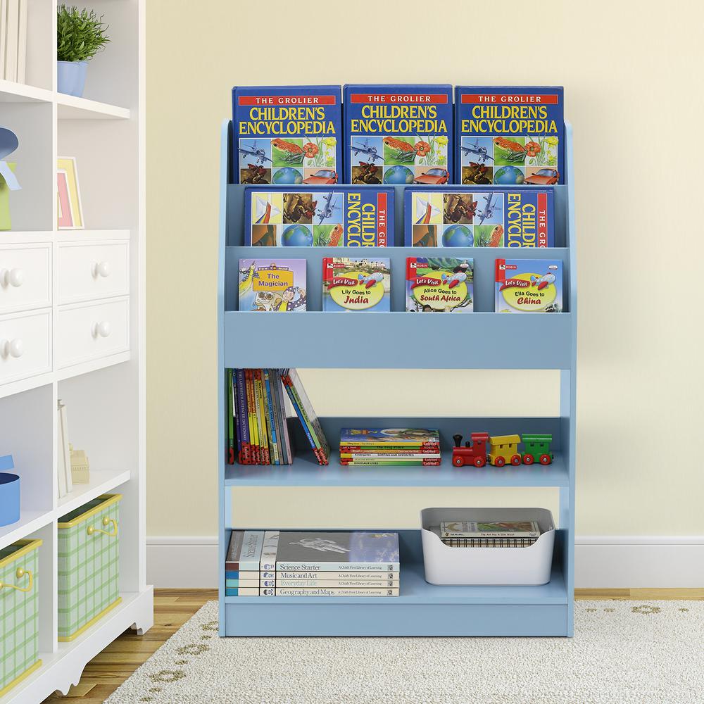 toy storage blue