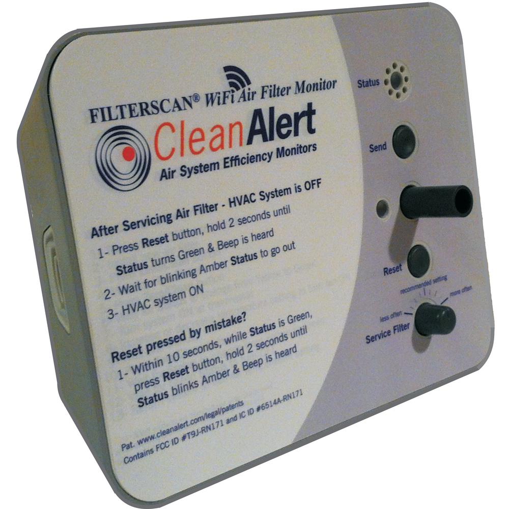 FILTERSCAN 24-Volt AC/DC Powered Air Filter Monitor-FS-245-C - The Home Depot