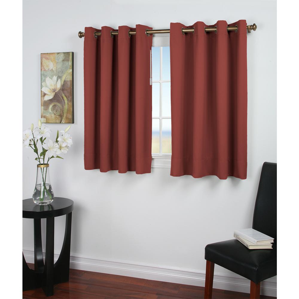 Reviews For Ricardo Trading Ultimate Blackout 56 In W X 36 In L Polyester Short Length Blackout Panel In Garnet 02000 79 036 16 The Home Depot