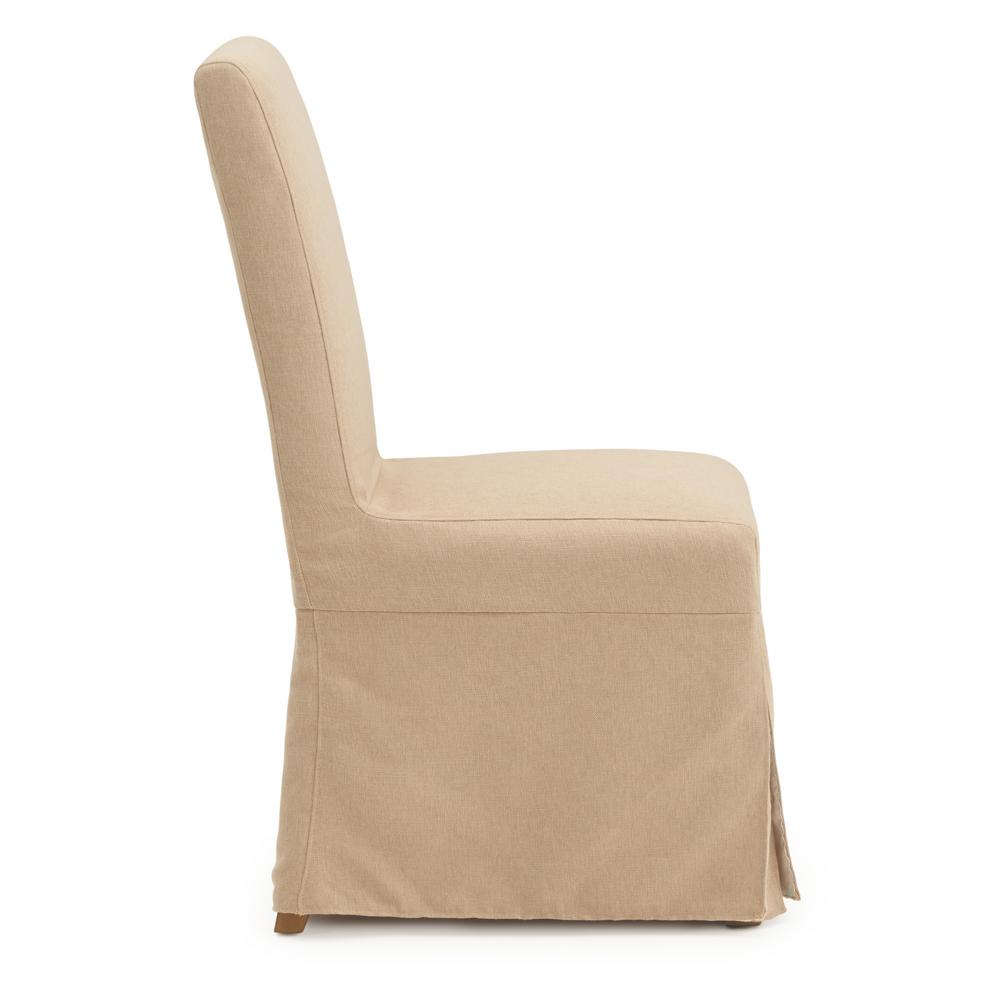 armless dining chair slipcover