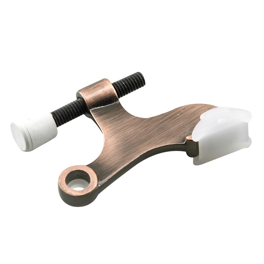 Richelieu Hardware Antique Brush Cooper Heavy Duty Hinge Pin Door Stop