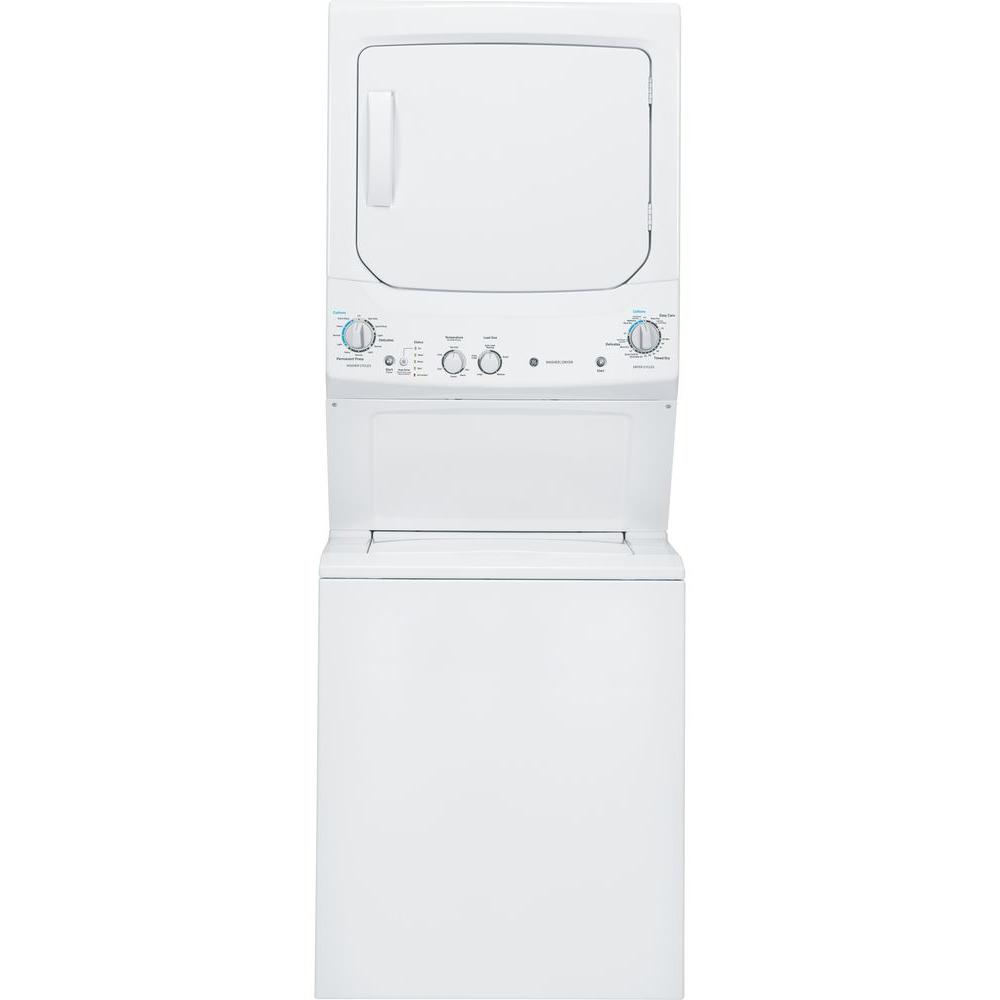 GE Spacemaker Washer and Electric Dryer in WhiteGUD27ESSJWW The Home