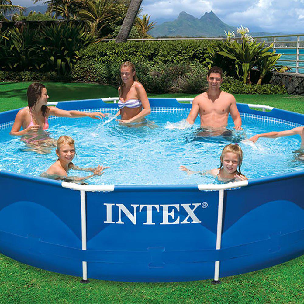 Intex 10 Ft X 30 In Metal Frame Swimming Pool With Filter Pump Kokido B Vac Vacuum 28201eh K923cbx The Home Depot - Intex 10 X 30 Metal Frame Above Ground Swimming Pool With Filter Pump Intex 10 Ft X 30 In Metal Frame Swimming Pool With Filter Pump Kokido B Vac Vacuum 28201eh K923cbx The Home Depot - Intex 10 X 30 Metal Frame Above Ground Swimming Pool With Filter Pump
