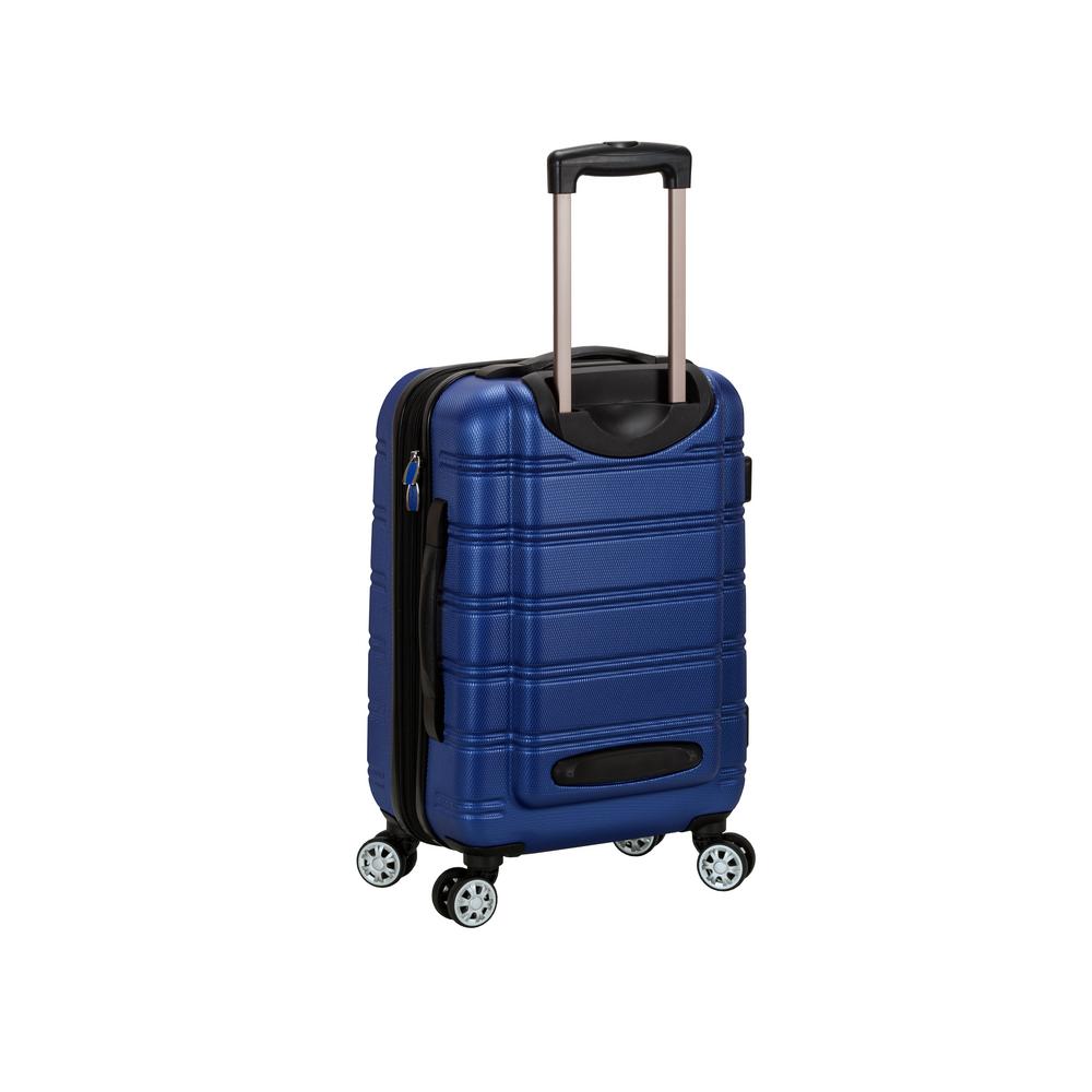 blue carry on suitcase