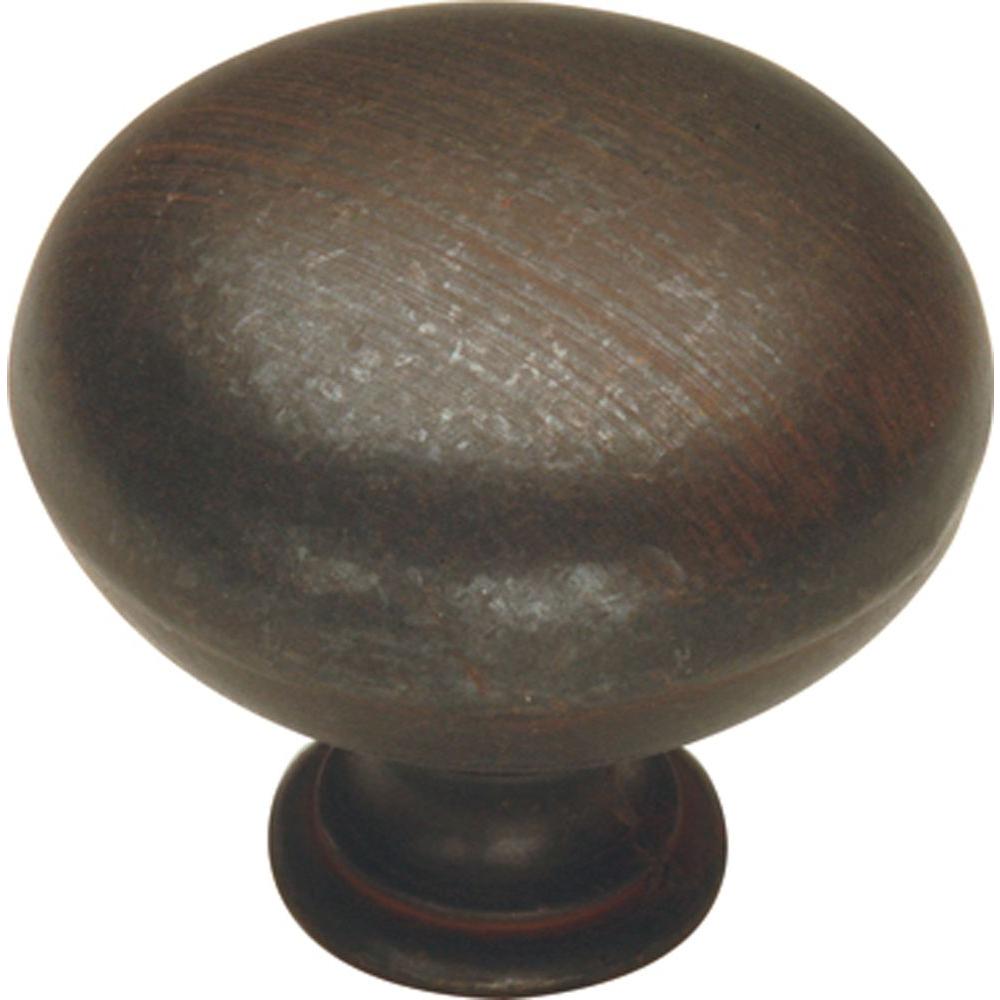 Hickory Hardware Manchester 1 1 4 In Rustic Iron Cabinet Knob