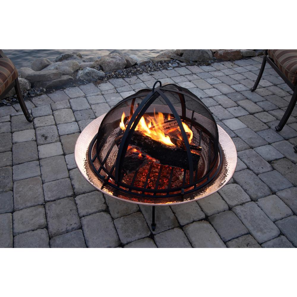 Good Directions 30 In Medium Polished Copper Fire Pit 771 The