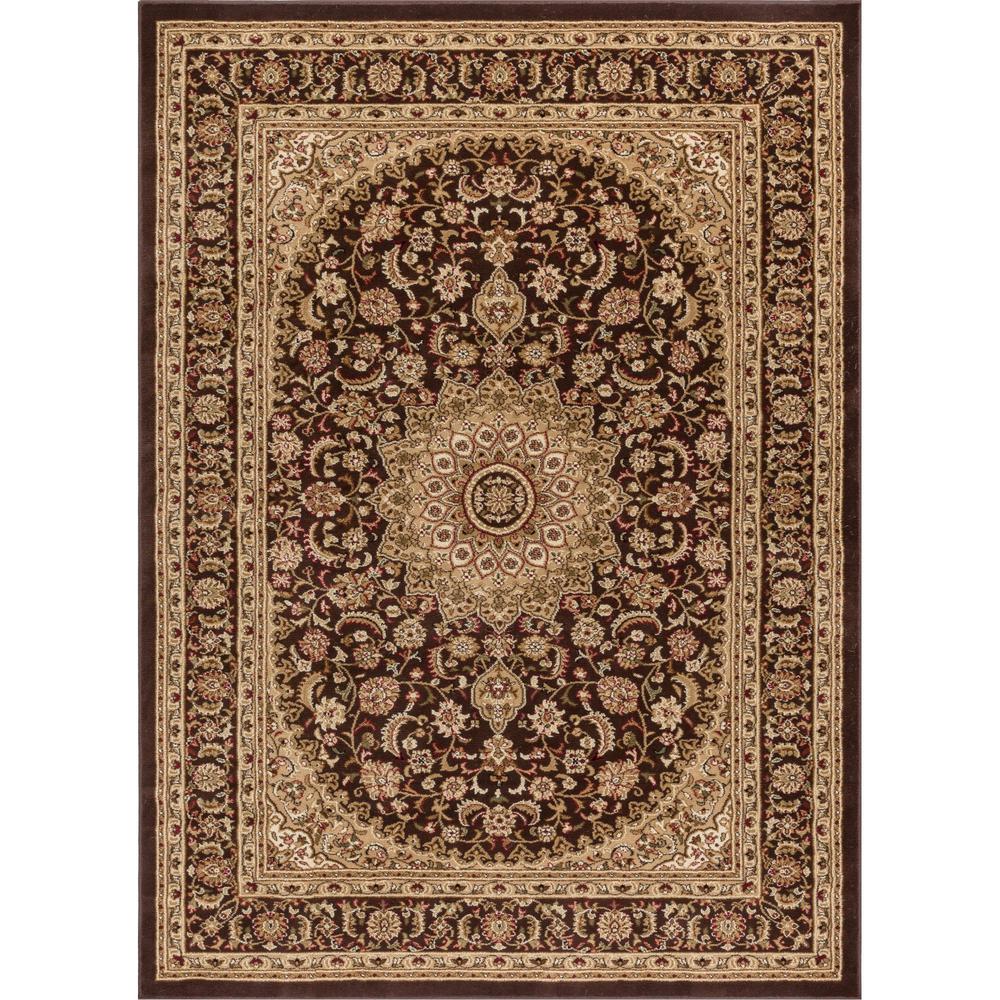 Well Woven Timeless Aviva Brown Traditional French Oriental 11 Ft X 15 Area Rug