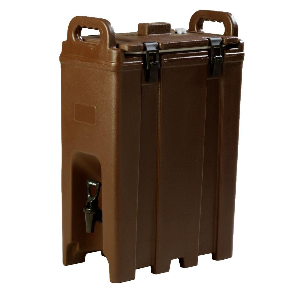 Carlisle LD500N01 Cateraide Insulated Beverage Server/Dispenser, 5 Gallon, Brown