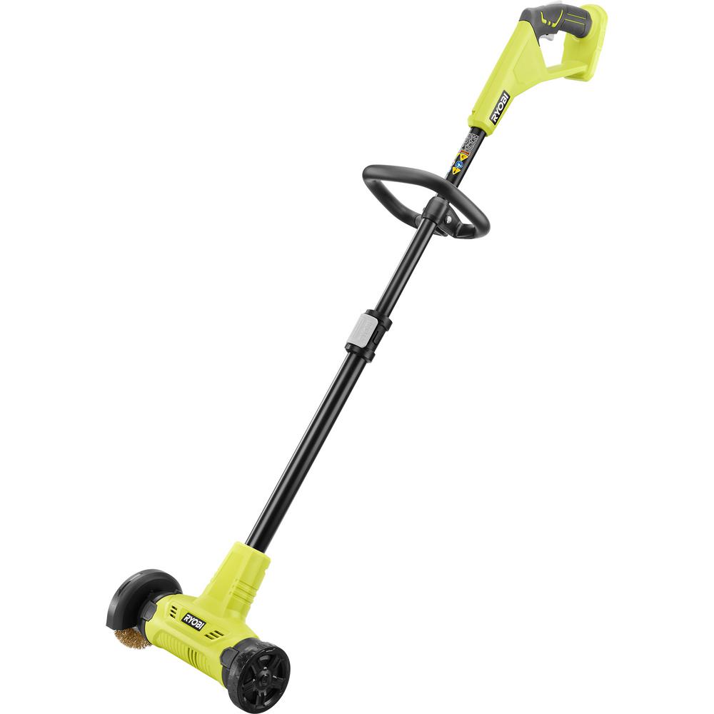 RYOBI ONE+ 18-Volt Patio Cleaner with Wire Brush Edger (Tool-Only)