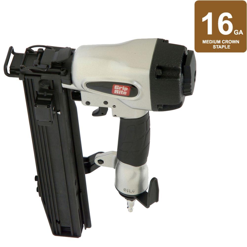 Grip-Rite 2 inch x 15/16 inch x 16-Gauge Wide Crown Stapler by Grip-Rite
