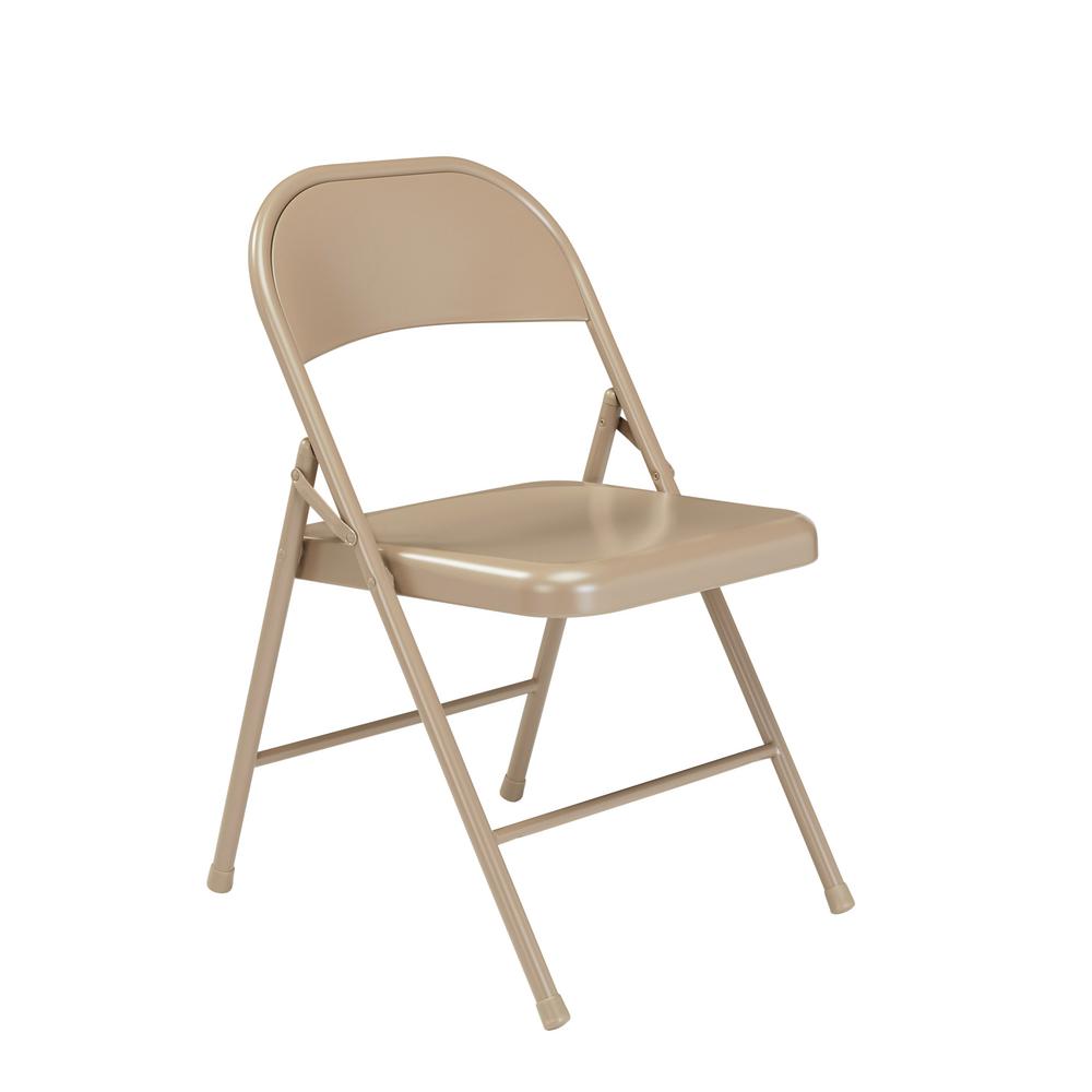 National Public Seating Nps 900 Series Beige All Steel Commercialine Nps 900 Series Beige All Steel Commercialine Folding Chairs 4 Pack