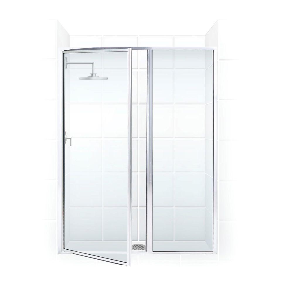 Coastal Shower Doors Showers The Home Depot Framed Hinged Shower Door