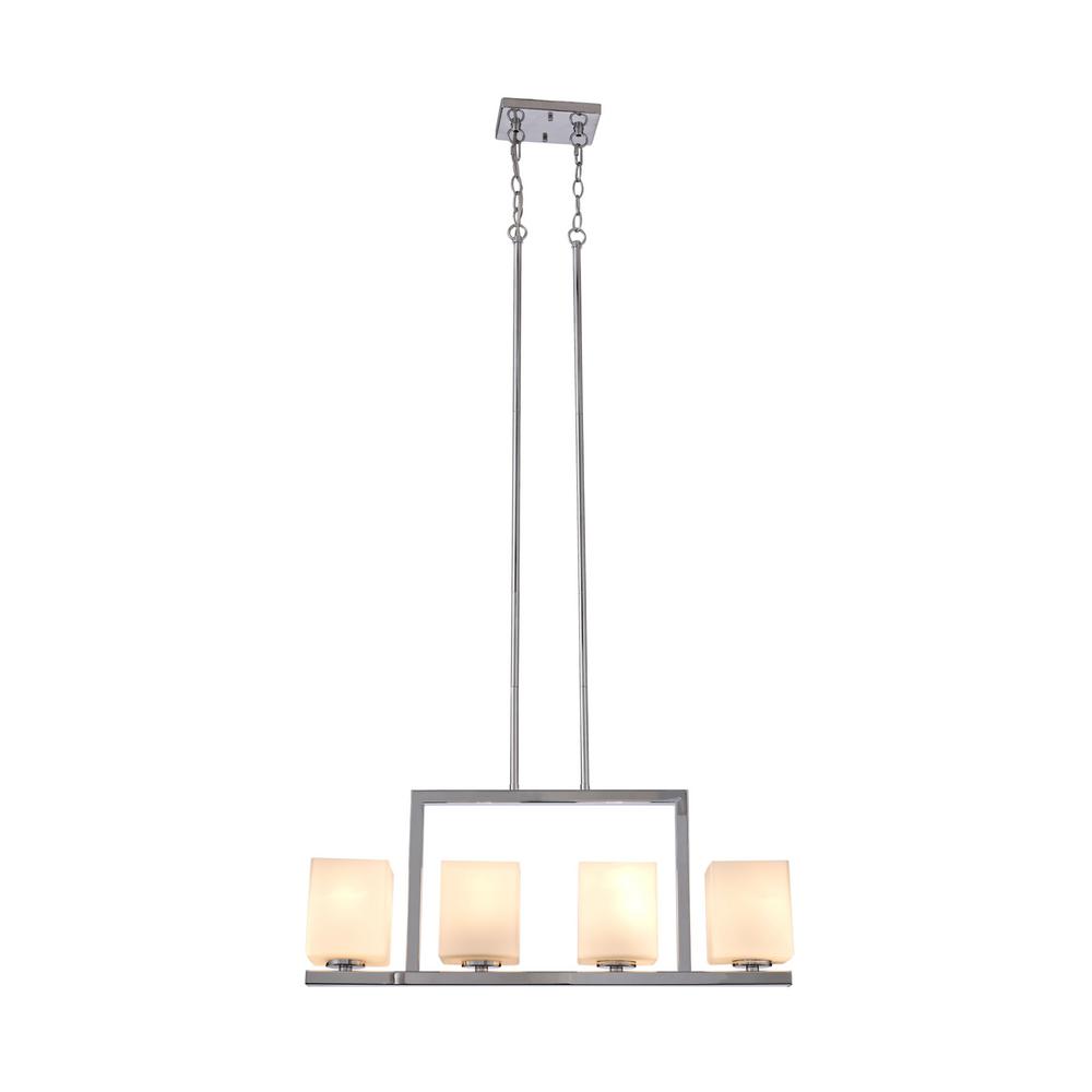 Design House Karsen 4Light Polished Chrome Linear Pendant578468 The