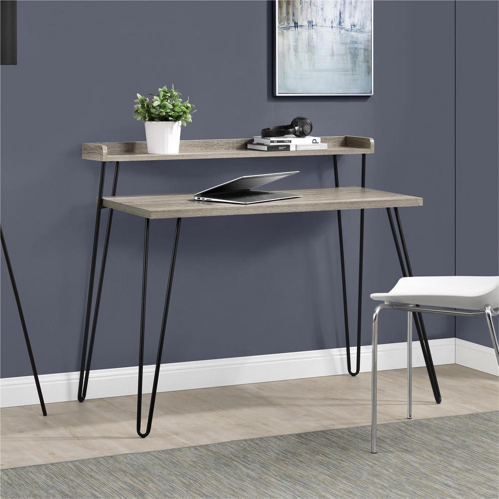 Altra Furniture Gray Home Office The Haven Sonoma Oak Desk